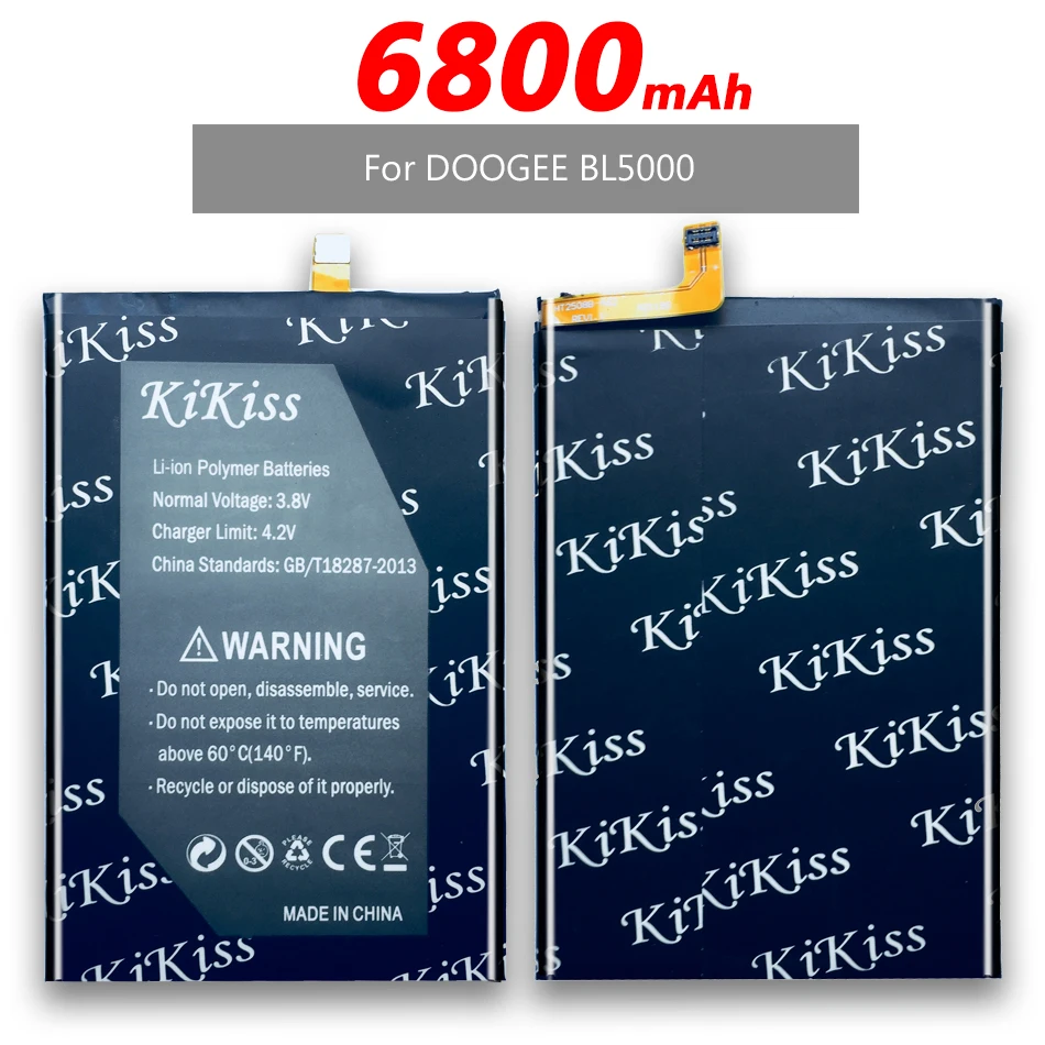 Для DOOGEE BL5000 мобильного телефона Replacemeny Батарея 6800 мА-ч
