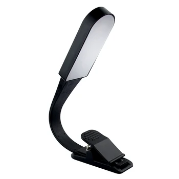 

Home Office Flexible Bedroom Learning Clip On Eye Protection USB Rechargeable LED Table Lamp Bedside For Student Touch Control