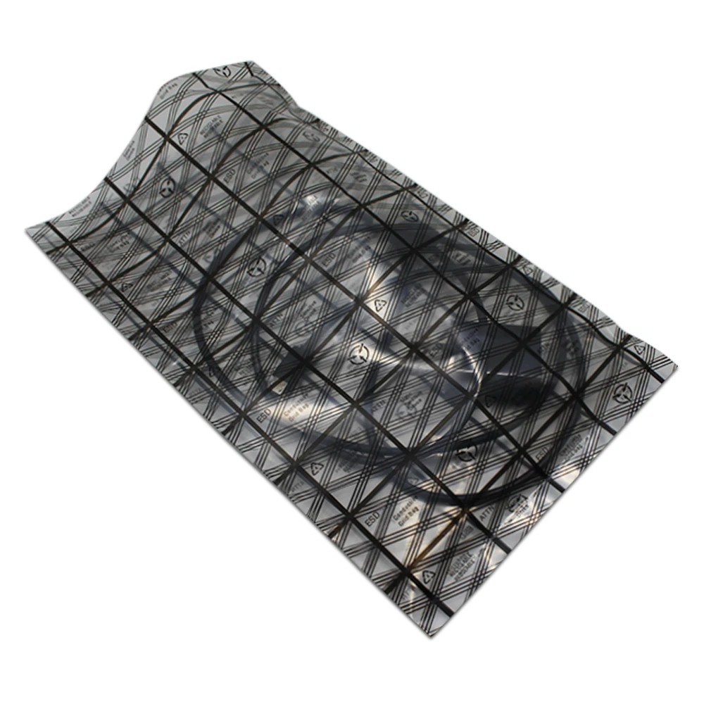 DHL Plastic Shielding Bag ESD Anti Static Package Bag Open Top Heat Sealing Pouches For Data Cable Charger Packing Flat Poly Bag DHL Plastic Shielding Bag ESD Anti Static Package Bag Open Top Heat Sealing Pouches For Data Cable Charger Packing Flat Poly Bag