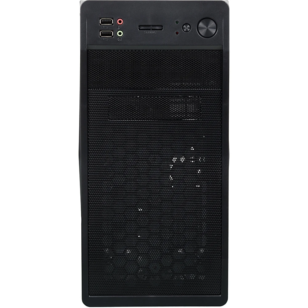 Корпус Formula FM-602 черный 450W mATX 2x120mm 2xUSB2.0 audio