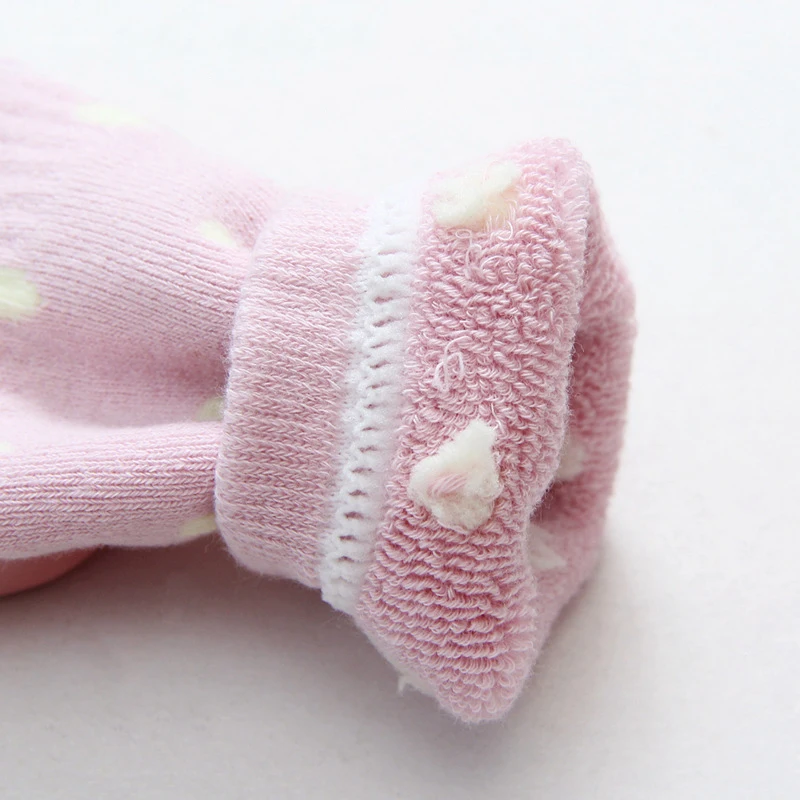 Детские носки без пятки Гольфы нескользящие носки-тапочки с рисунком для малышей на осень и зиму, A66