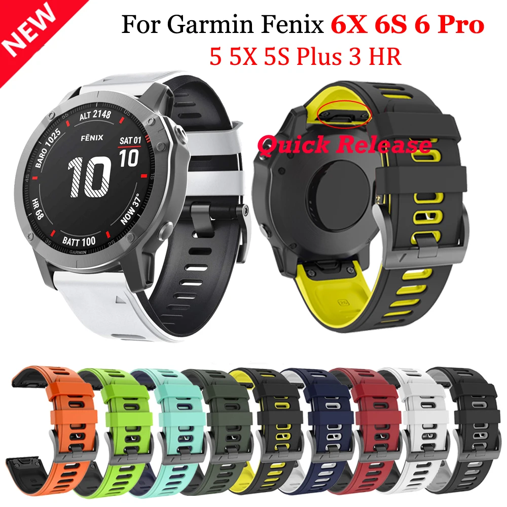 Gelang Jam Tali untuk Garmin Fenix 6 S 