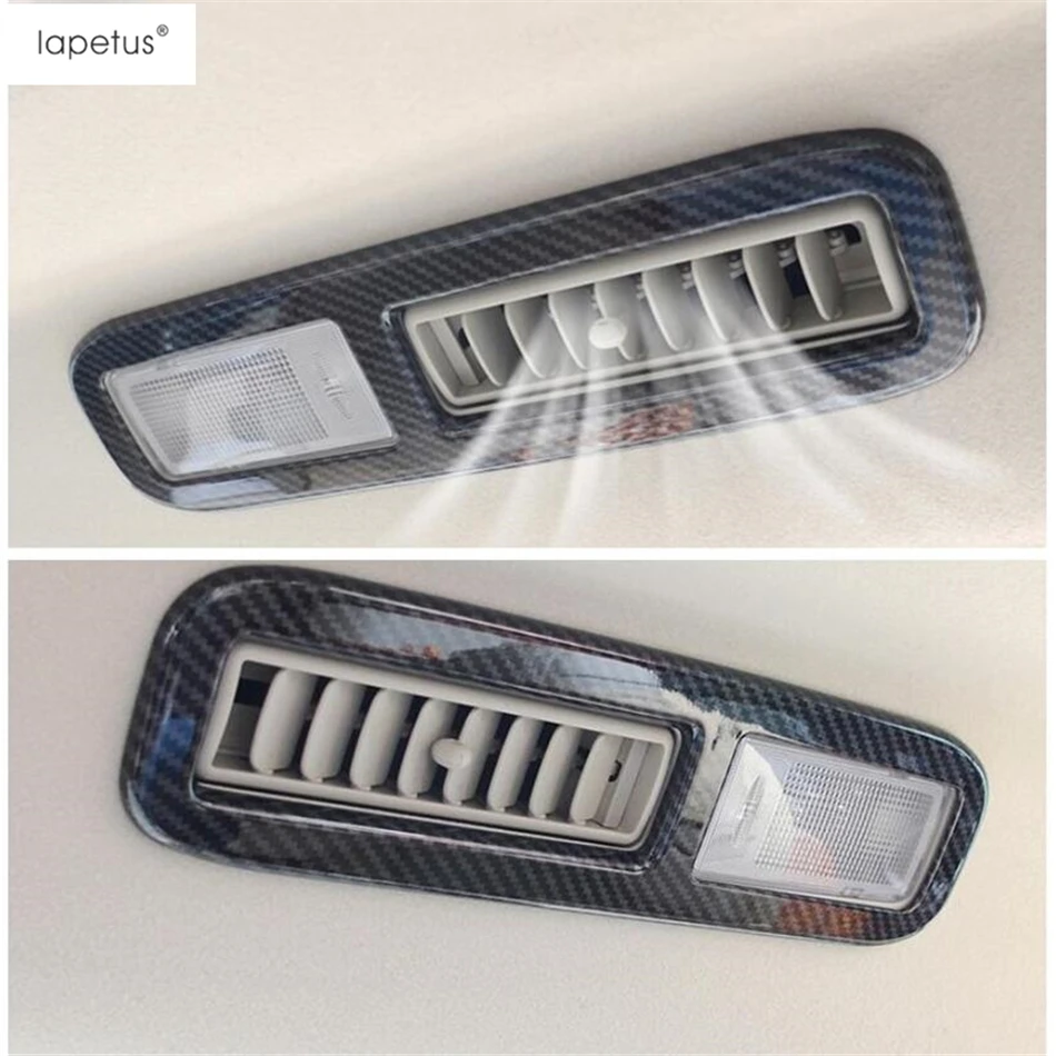 Lapetus Accessories Fit For Mitsubishi Pajero V97 V93 V80 Montero Limited 2009- Roof& Front Air AC Outlet Vent Cover Kit