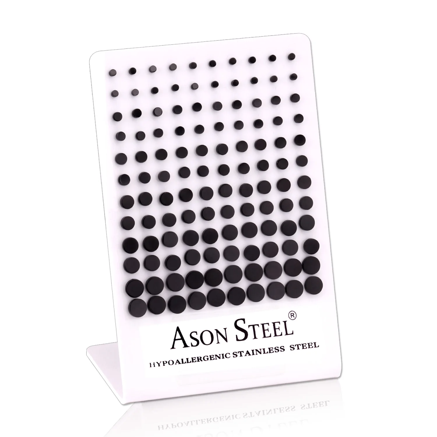 Luxukissids 60 пар/Лот, набор сережек-гвоздиков разных размеров, набор сережек из нержавеющей стали с винтовой вилкой для женщин, детей, девочек и мужчин