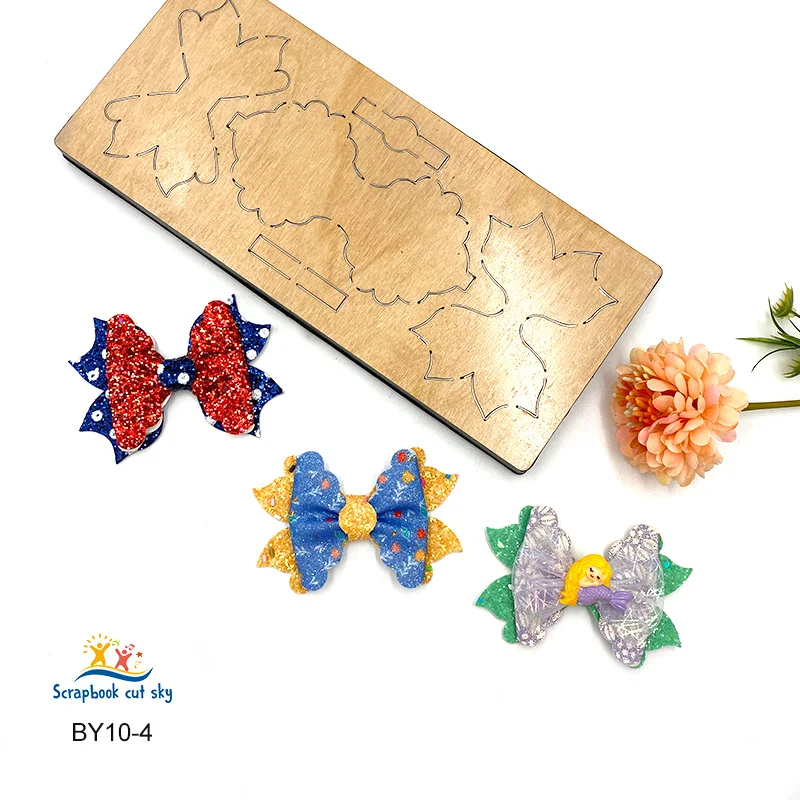 Две деревянные Вырубные штампы с задними концами подходят для использования на