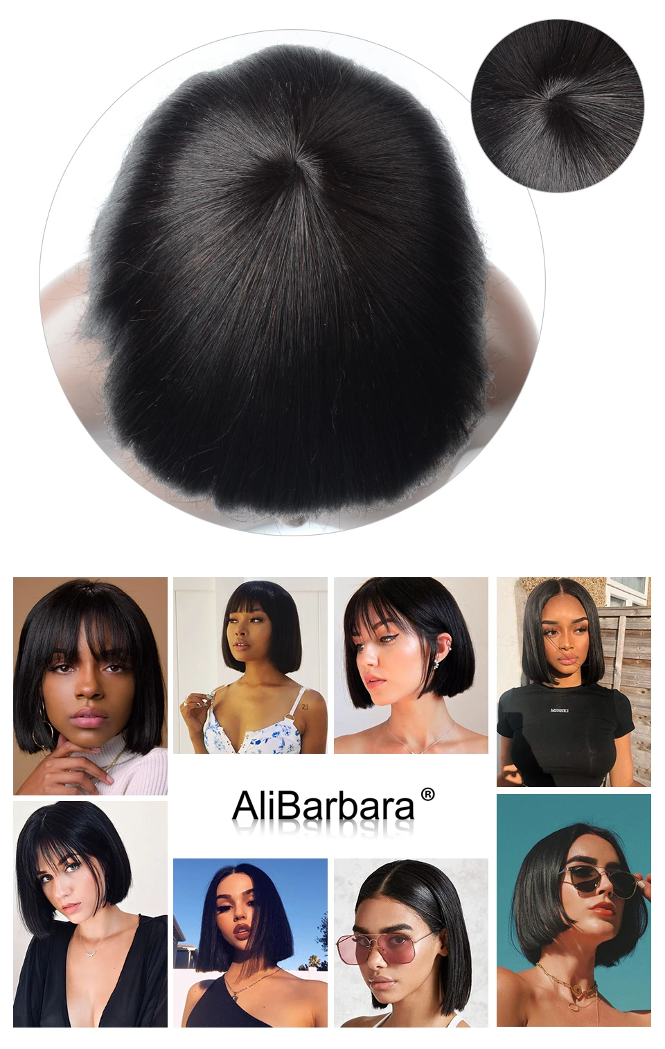 Искусственные парики бразильские человеческие волосы парики для черных женщин 8 10 12 дюймов боб парик короткие прямые парики