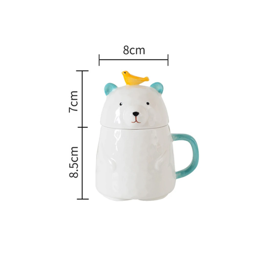 Современная чашка на двоих объемом 400 мл, чашка для молока, кофе, подарок для питья, креативное керамическое украшение в европейском стиле, керамическая чашка