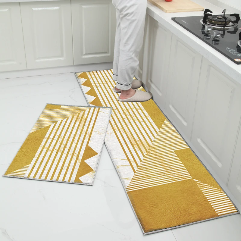 4 Non-slip Popular Machine Washable Durable Entrance Door Mat Bathroom Carpet Home Designer Kitchen Mats Decorative Bedroom Rugs - Цвет: 4