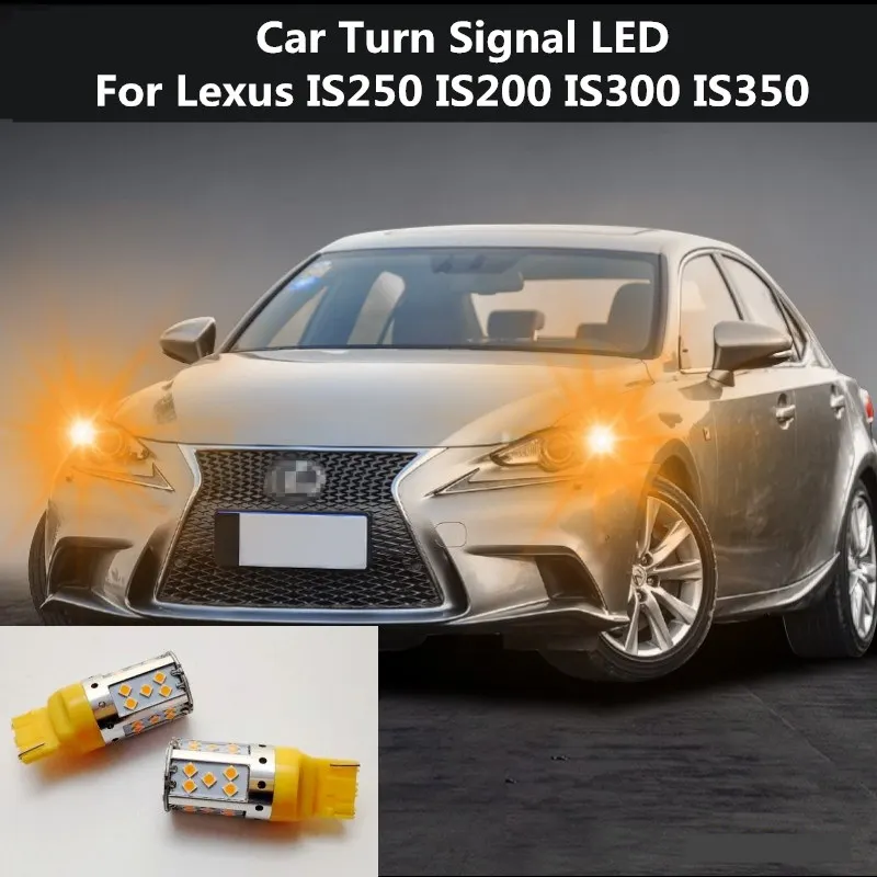 

2PCS Car Turn Signal LED Command light headlight modification 12V 10W 6000K For Lexus IS250 IS200 IS300 IS350