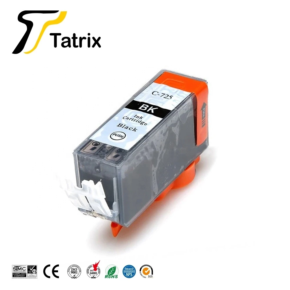 5 шт. для Canon PGI725 PGI725XL CLI726XL совместимый чернильный картридж для CanonPIXMA IP4870 IX6560 MG5170 MG6170 MG8170 MX886 MX897