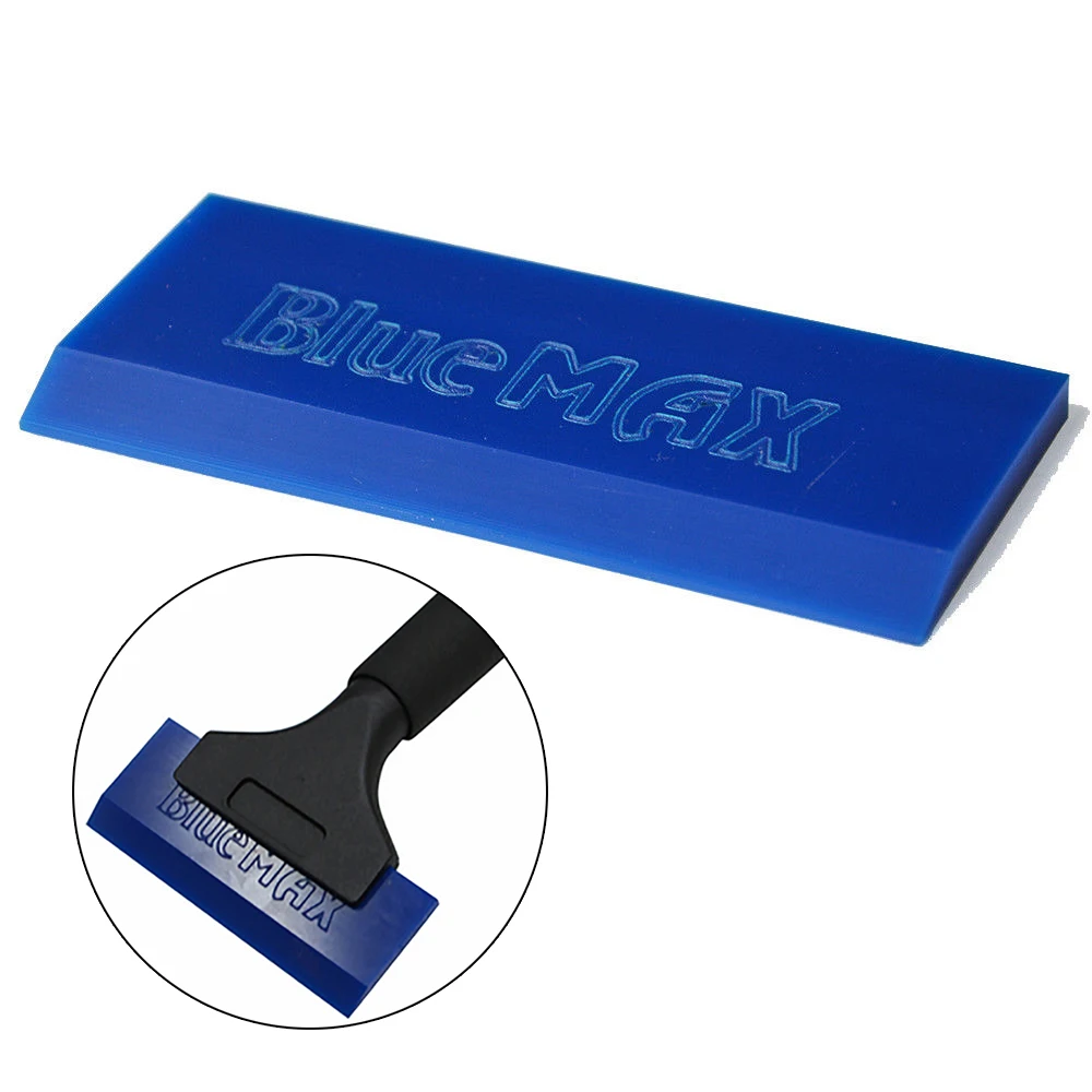EHDIS BLUEMAX Rubber Squeegee Spare Blade window wiper vinyl squeegee silicone squeegee window tinting squeegee window scraper tool automotive film tools window scraper car film scraper car vinyl scraper for Snow Shovel Handle Window Tint