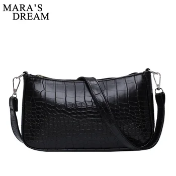 

Mara's Dream 2020 New Fashion Autumn Women's Bag Pure Color Wild Texture Shoulder Bag Simple Diagonal Bag