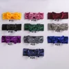 New Velvet Baby Headband Turban Big Bow Baby Girl Headband For Newborn Bow Hair Band Children Kid Solid Colors Hair Accessories 4