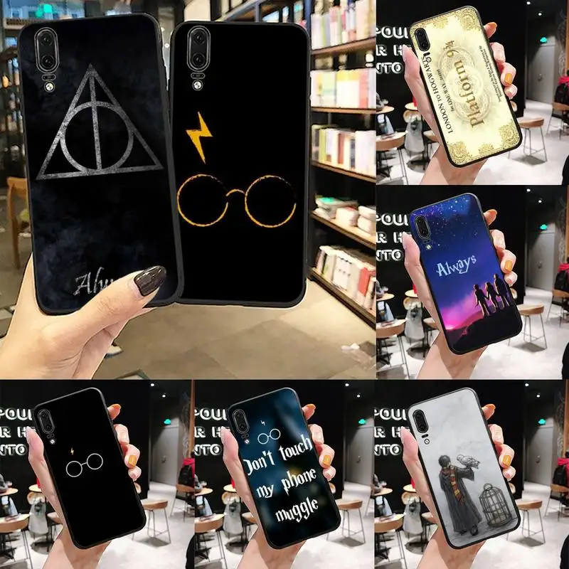 

Eternally always Hogwart Harries Potter Comic Phone Case For Huawei NOVA 2 2i 2s 3i 4 4e 5 plus P10 lite 20 P20 pro honor10