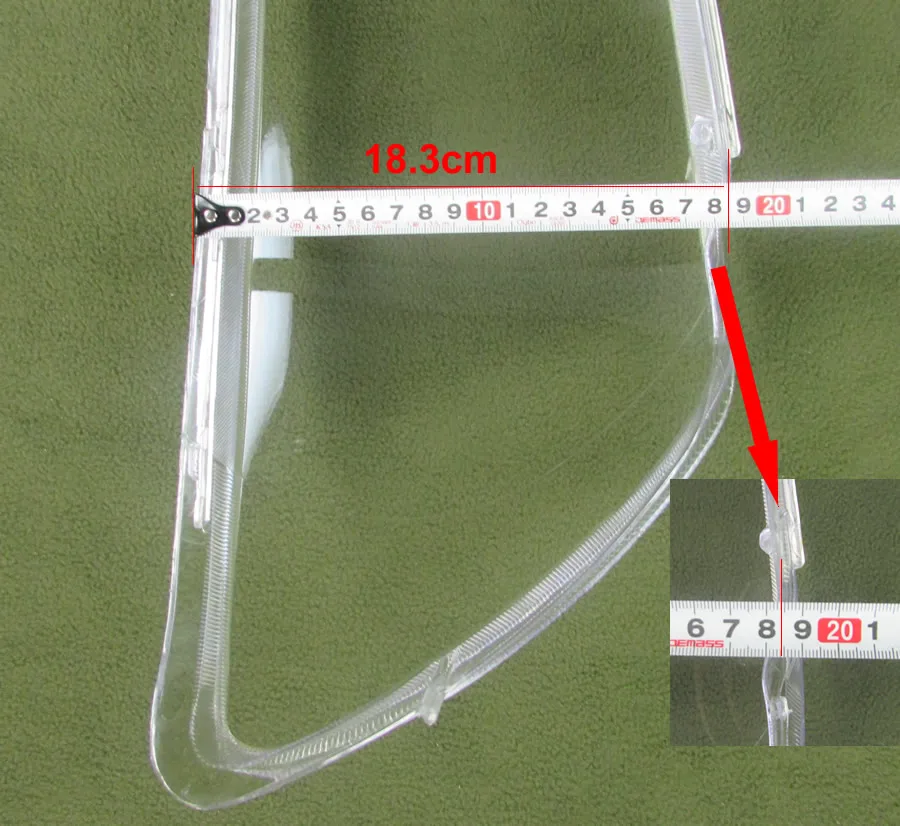 Крышка передних фар стеклянный корпус прозрачный абажур лампы для Kia Cerato 2005 2006