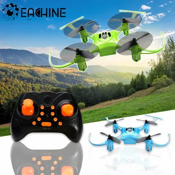 

Eachine H8S 3D Mini Inverted Flight 2.4G 4CH 6A xis One Key Return Blue/Green Mode 2 RC Drone Quadcopter RTF Biue Green