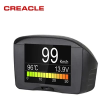 Автомобильный Умный Цифровой измеритель температуры воды Autool X50 Plus, с сигнализацией OBD, цифровой измеритель напряжения, с многофункциональным дисплеем Автомобильный Умный Цифровой измеритель температуры воды Autool X50 Plus, с сигнализацией OBD, цифровой измеритель напряжения, с многофункциональным дисплеем