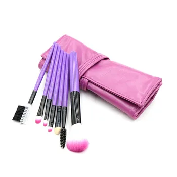 

7Pcs Makeup Brushes Tool Set Cosmetic Powder Eye Shadow Foundation Blush Blending Beauty Make Up Brush With Cosmestic Bag