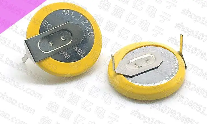 10 шт. литий-ионные аккумуляторные батареи ML1220 1220 3V180 градусов В высокое качество