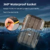 RUNCL  Waterproof Seal Fishing Box Fishing Accessories lure Hook Boxes storage Double Sided High Strength Fishing Tackle Box ► Photo 2/6