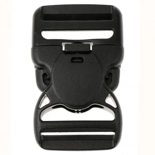 High Quality Plastic Side Release Buckle Clips / Sliders For Webbing 38mm