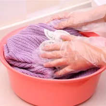 50 шт./компл. Еда Пластик перчатки одноразовые перчатки для ресторана Кухня барбекю eco-friendly Еда перчатки для фруктов и овощей, перчатки