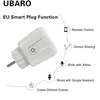 UBARO 16A Tuya Smart Home Wifi Socket Voice and App Remote Control Power Plug Work with Alexa and Google Assistant AC100-240V ► Photo 3/6