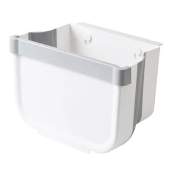 

Folding Waste Bins Kitchen Garbage Bin Foldable Car Trash Can Wall Mounted Trash Can for Bathroom Waste Storage Bucket