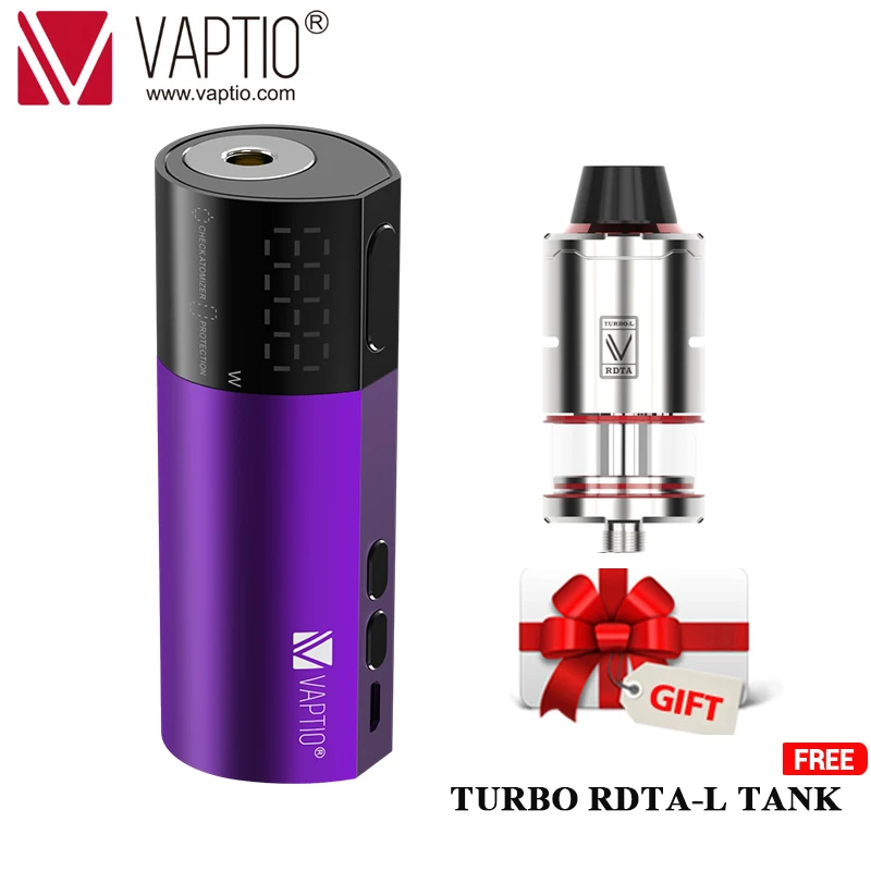 Vaptio набор для электронных сигарет VEX 100 Вт испаритель инновационный дисплей
