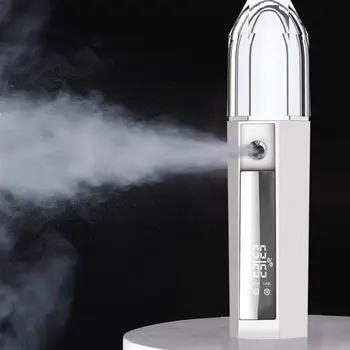 

1 Set Portable Facial Steamer Face Mist Steamer Nano Face Moisturizing Cleaner Handheld Sprayer Hydrating Machine