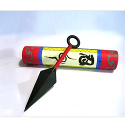 Cosplay – arme Kunai en alliage de Na, modèle d'arme de Ninja, Sasuke Kakashi, accessoires d'animation Kuwu, accessoire métallique de 26cm 