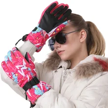 Новое поступление, лыжные перчатки с сенсорным экраном, перчатки для катания на лыжах, водонепроницаемые мотоциклетные зимние перчатки, ветрозащитные аксессуары для катания на снегоходах