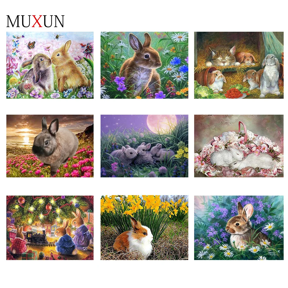 Алмазная мозаика Muxun 5D для творчества алмазная живопись вышивка крестиком луна