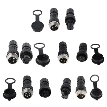 

GX16 Waterproof Aviation Connector Plug Socket Sensor Encoder 2/3/4/5/6 Pin New
