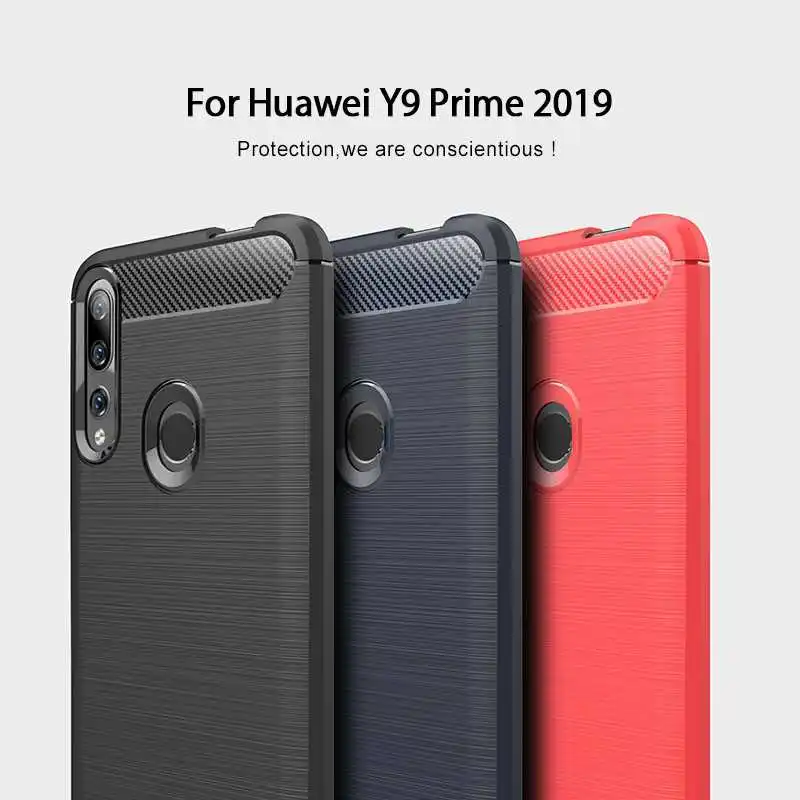 Mokoemi Ударопрочный Мягкий силиконовый 6 59 &quotдля Huawei Y9 Prime 2019 чехол для сотового