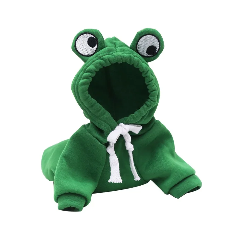 Зимняя теплая одежда для косплея собаки милое плюшевое пальто толстовки костюм