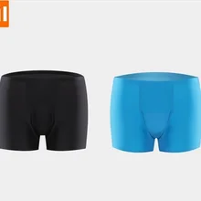 Xiaomi, новинка, 2 шт., Air sensation, мужское нижнее белье из сверхтонкого волокна, светильник, дышащие, 3D, без следа, штаны, шорты с четырьмя углами