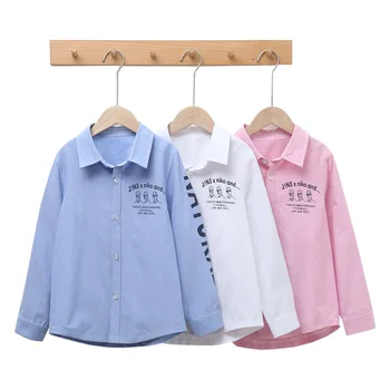 

3-13Yrs Big Kid Long Sleeve Shirts Collar Shirt Clothes for Boys 12 Years Boys Button Down Shirt for Kids Shirts for Teens Top