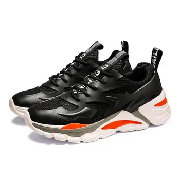 

2020 Men Running Shoes Outdoor chunky Sneakers Men's Breathable Mesh Athletic Shoes Light Training Shoes Couples Sport Shoes