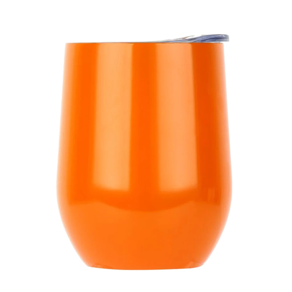 Insulated Stainless Steel Wine Double Wall Vacuum Cup 12OZ