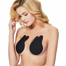 Без бретелек клейкий бюстгальтер самоклеющийся ниппель Стикини крышка многоразовый силикон невидимый белье Pad Enhancers пуш-ап бюстгальтер