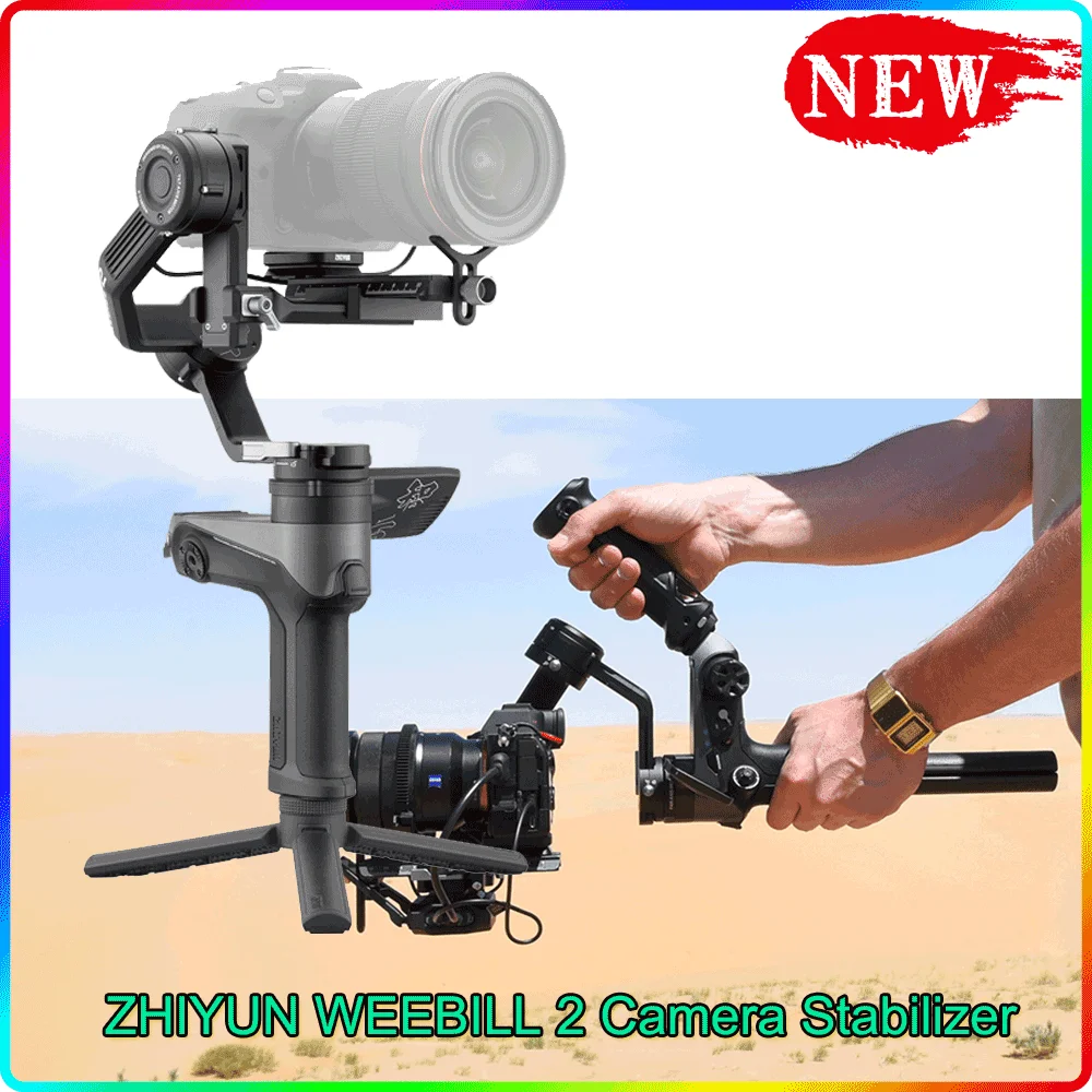 3-осевой ручной шарнирный стабилизатор ZHIYUN Weebill 2 с экраном для беззеркальных