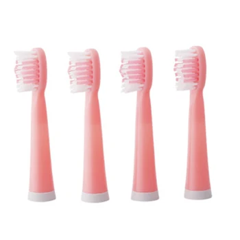 

4Pcs Replacement Brush Heads for Automatic Electric Sonic Toothbrush Deep Cleaning Tooth Brush Heads Pink