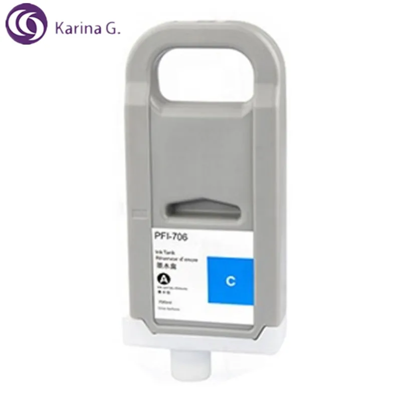 Premium Color Compatible Ink Cartridge for PFI706 PFI-706 PFI 706 Suit for