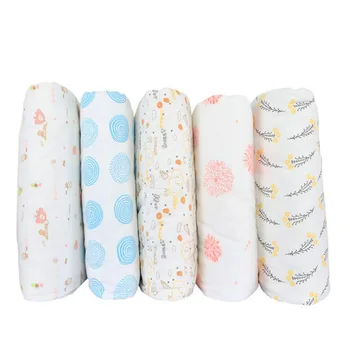

Infant baby Swaddling Printing Quilts kids Bedding stroller blanket Nursery multifunction bedclothes BHB026