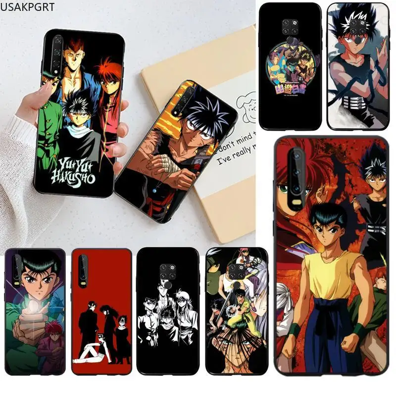 USAKPGRT аниме Yu Hakusho мягкий чехол для телефона Huawei P40 P30 P20 lite Pro Mate 30 20 P Smart 2020 prime |