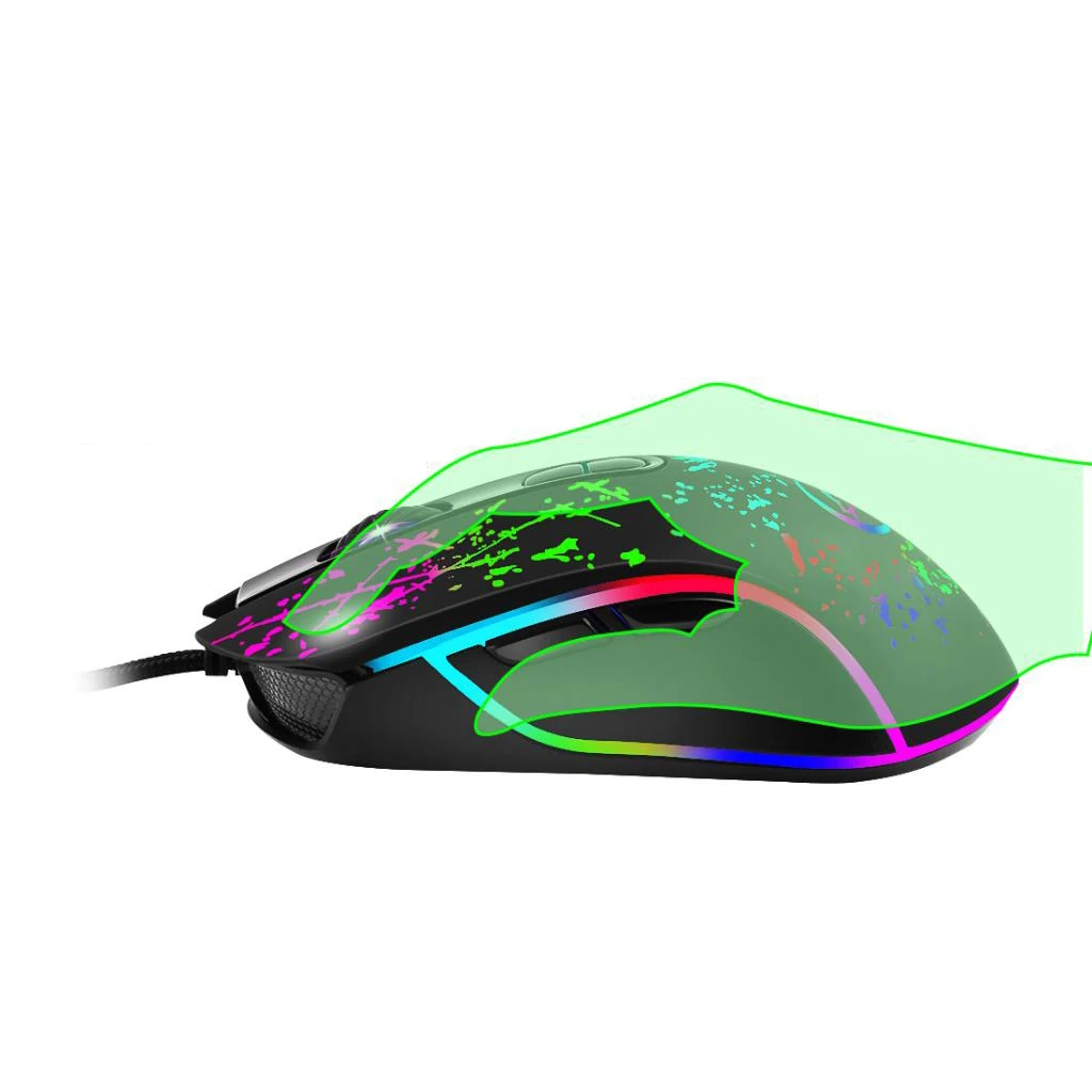 USB Wired Gaming Mouse 8 Buttons 3200DPI Optical Computer Mouse Gamer Mice for PC Laptop Notebook Game Mouse 2019 New