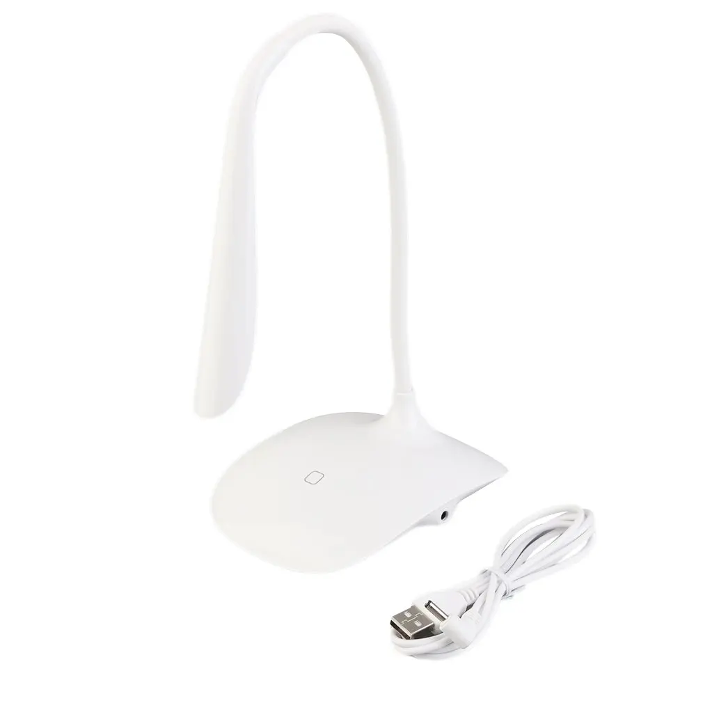 

Stylish Dimmable Flexible USB Rechargeable Touch Sensor LED Table Desk Lamp Light Portable Reading Light Home Office