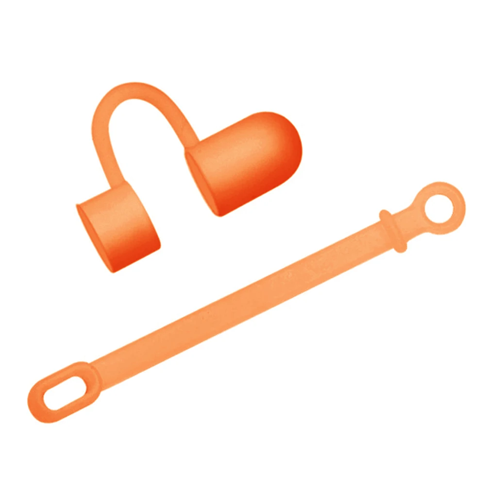 Защитный силиконовый чехол планшет анти-потеря Nib легкий держатель крышки сцепление сплошной кабель пылезащищенная ручка хранитель для Apple карандаш - Colors: Orange