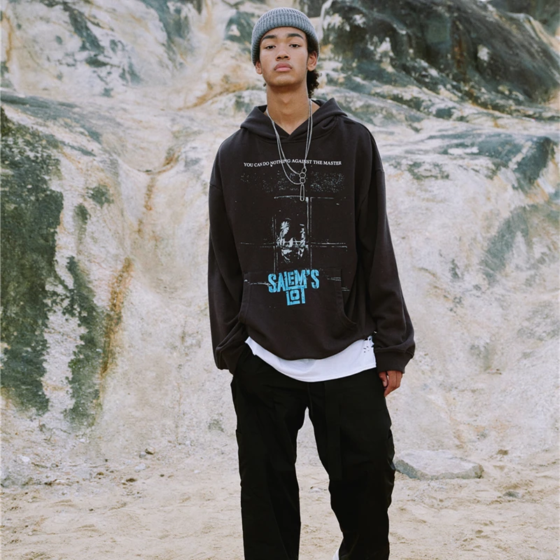 CoooColl 19FW SALEMS много очень хорошие хип хоп толстовки теплые зимние мужские Kanye west Толстовка Swag однотонный пуловер